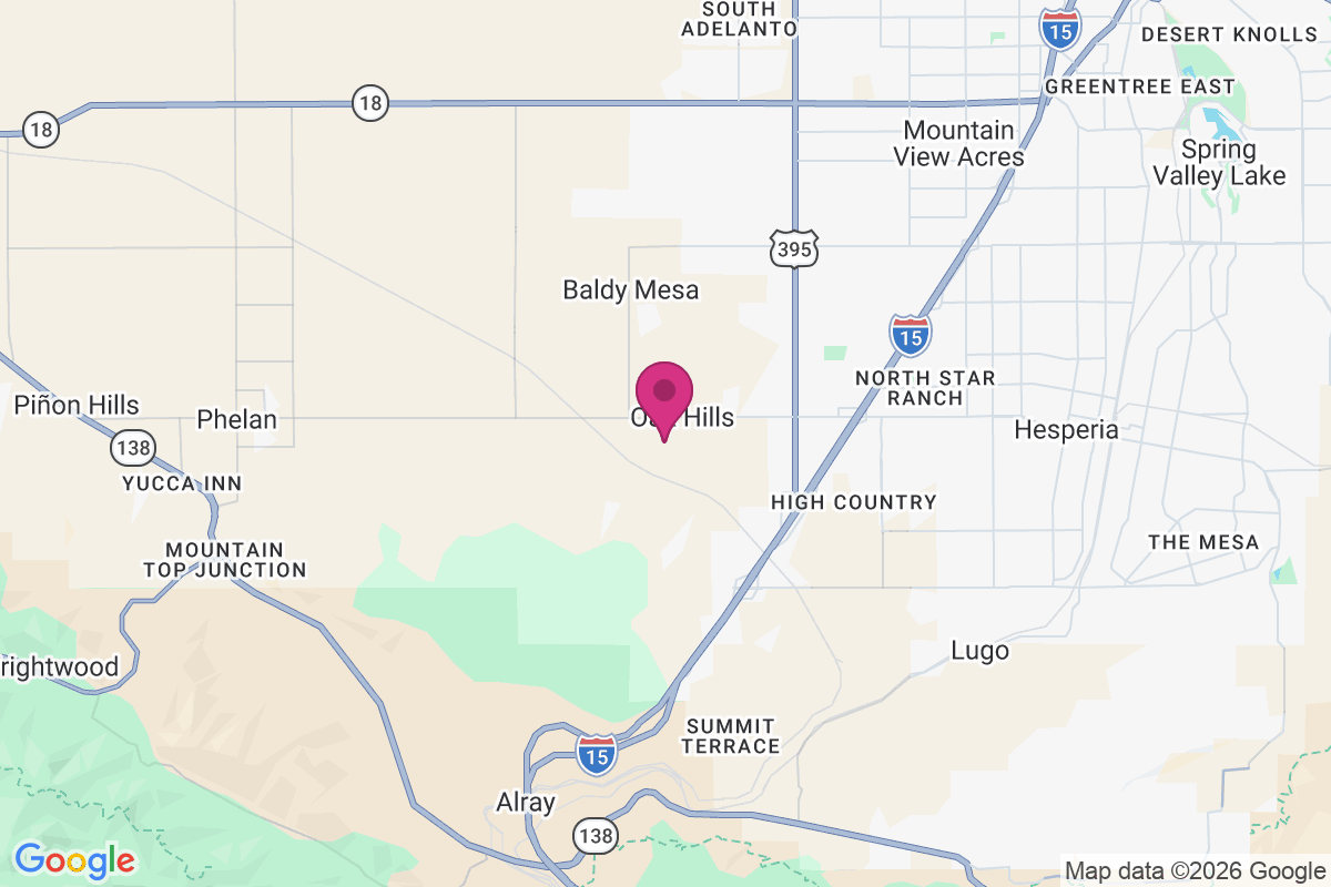 Golden Valley Acres map