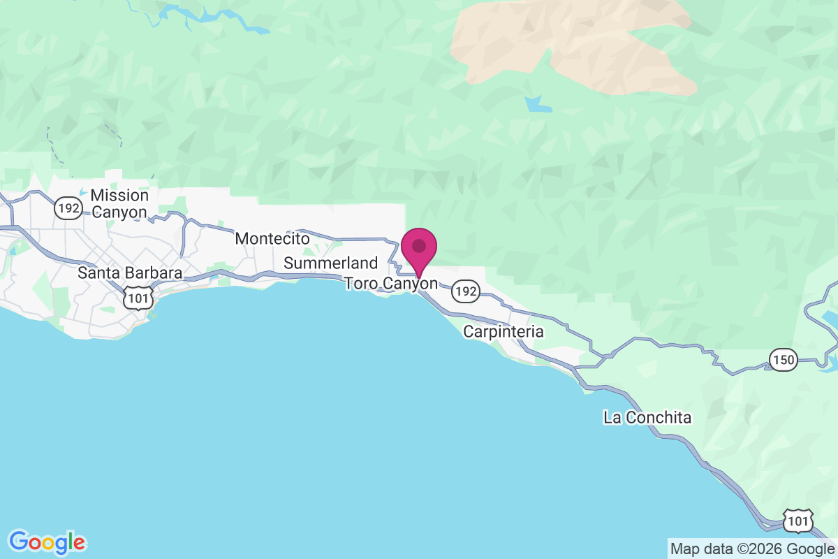Toro Canyon map