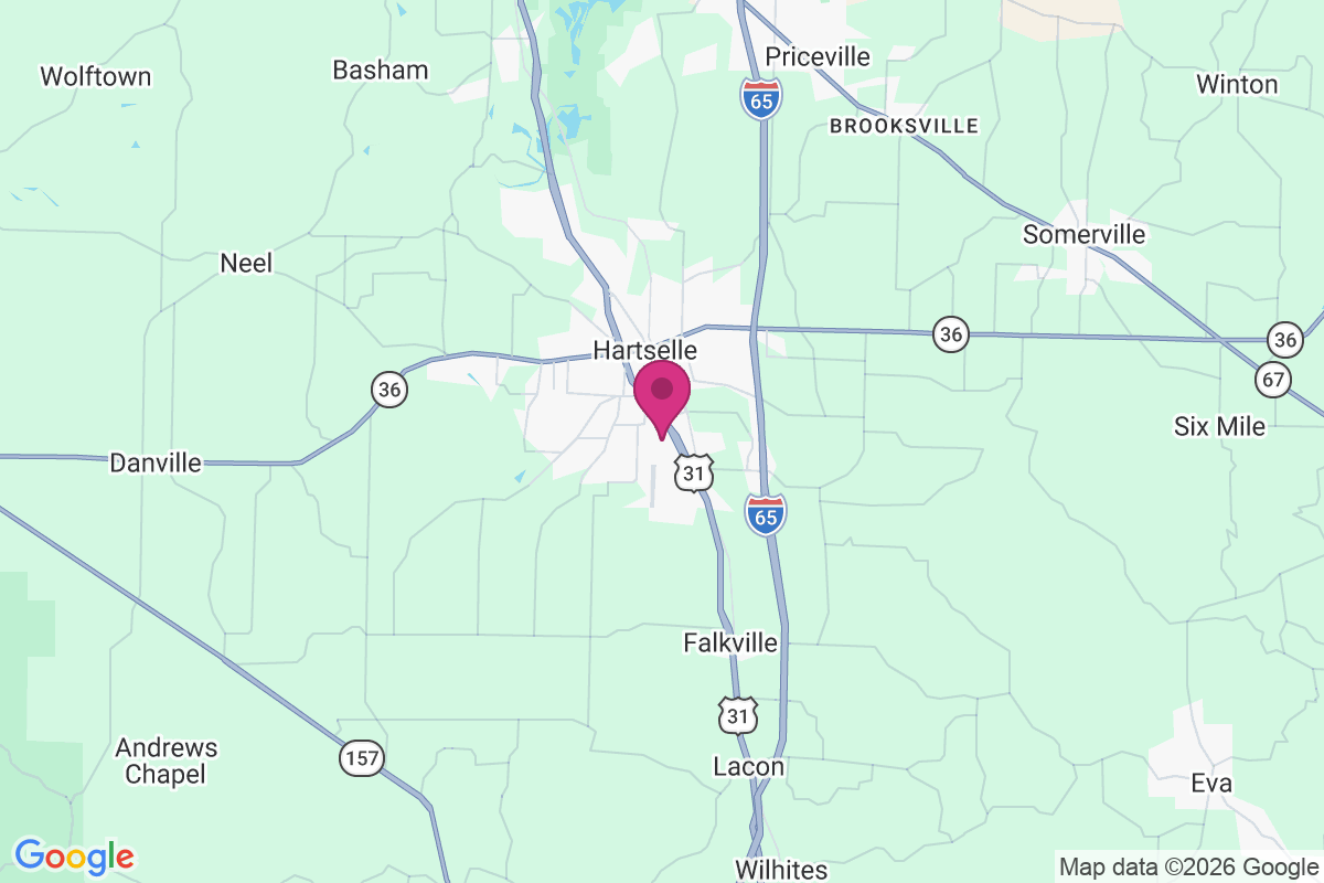 Tanner Heights map