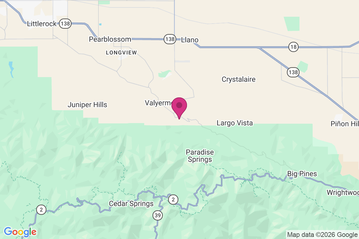 Big Rock Springs map