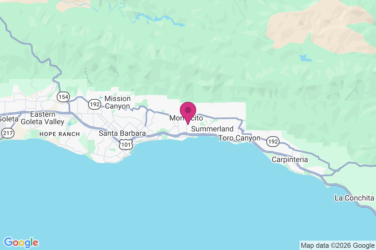 Montecito map