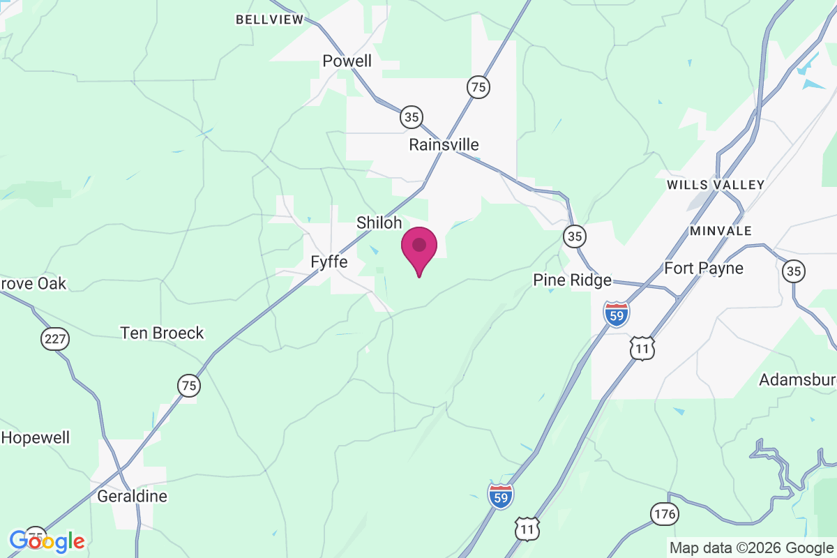 Bohannon Ford map