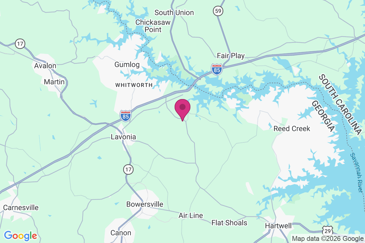 Parkertown Mill map