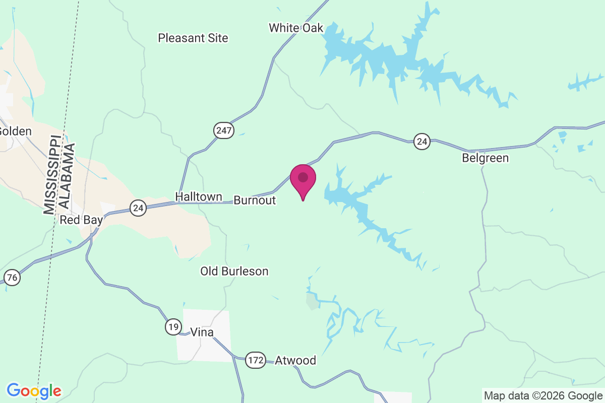 Piney Bend map