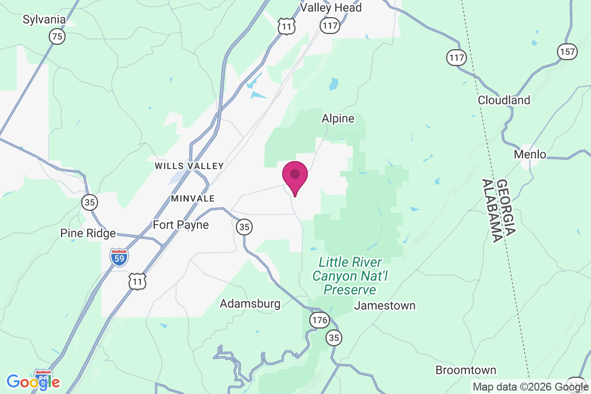 Fisher Crossroads map