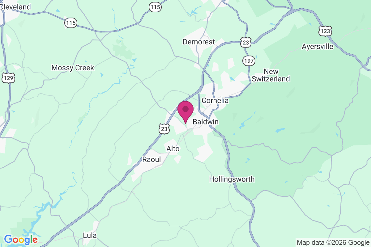 Wilbanks Corner map