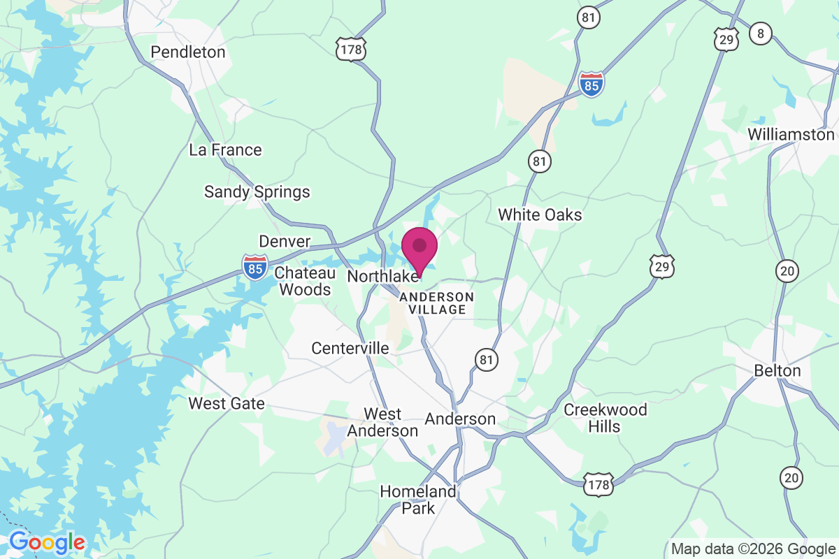 Towne Creek Acres map