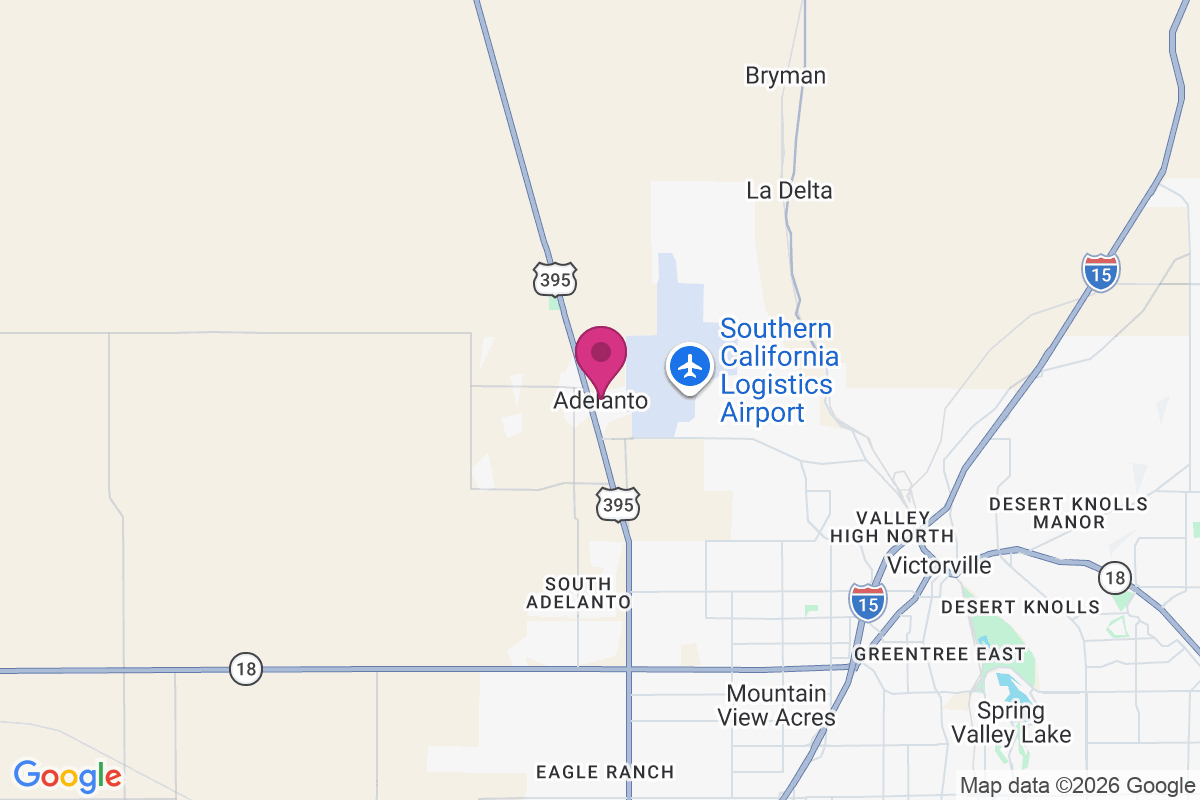 Adelanto map