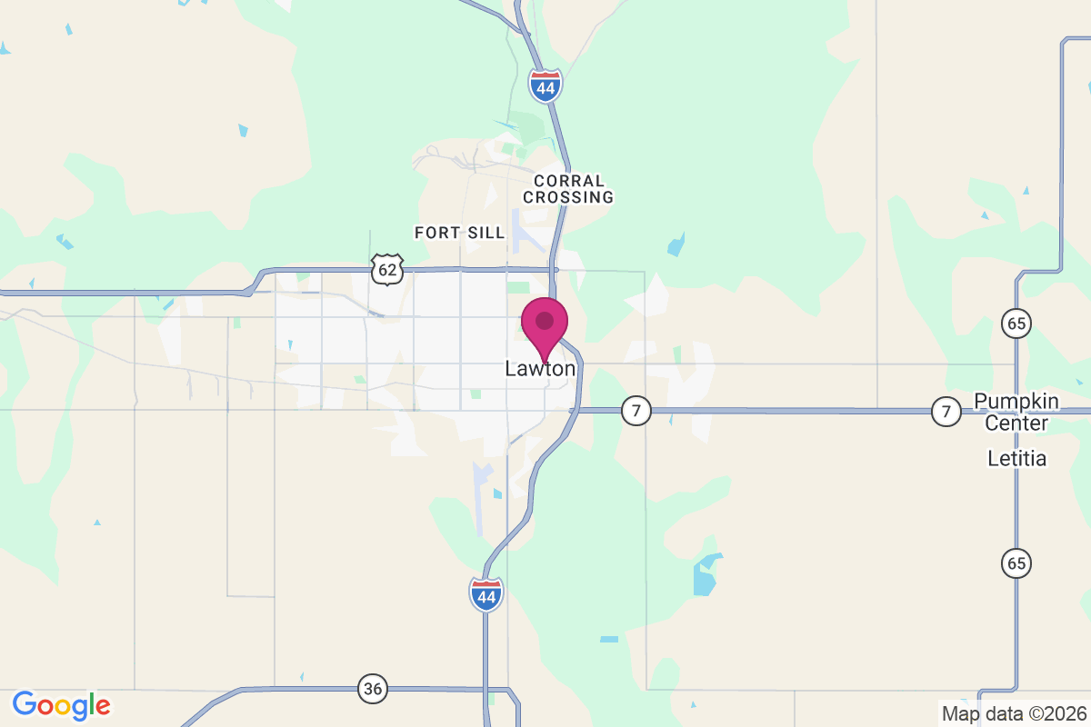 Lawton map