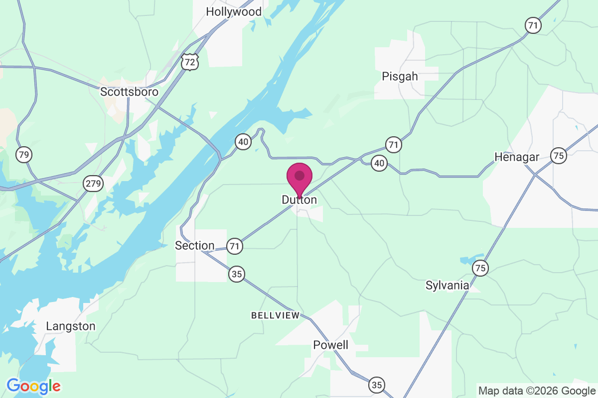 Dutton map