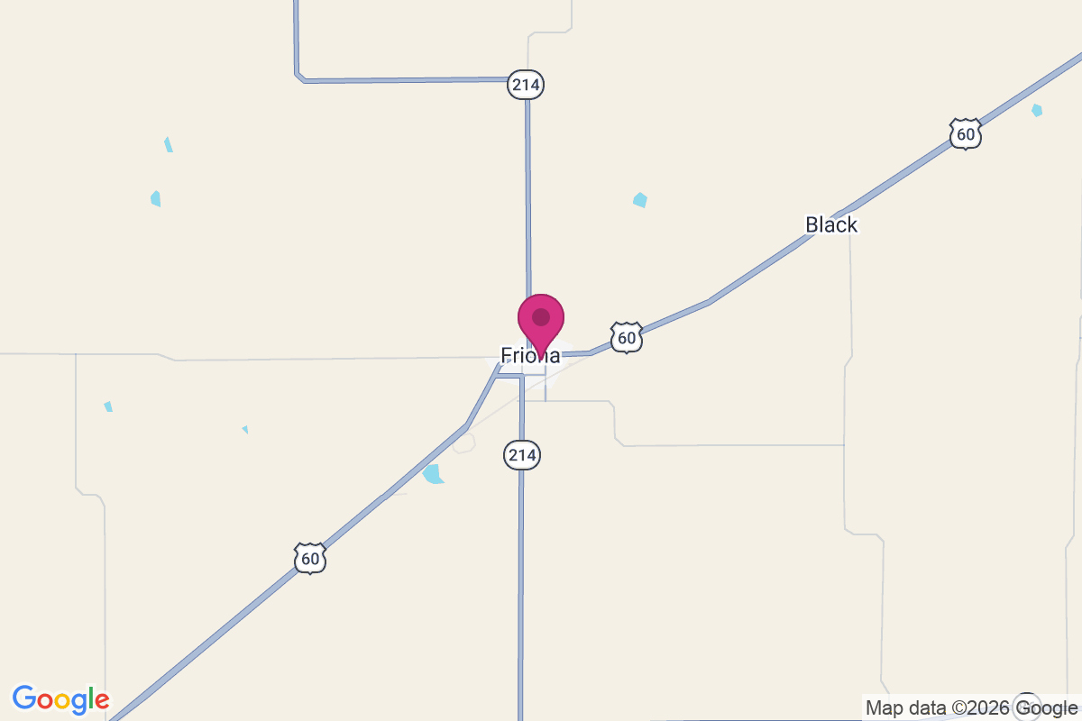 Friona map