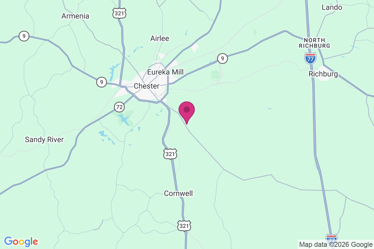 Peden Oaks map