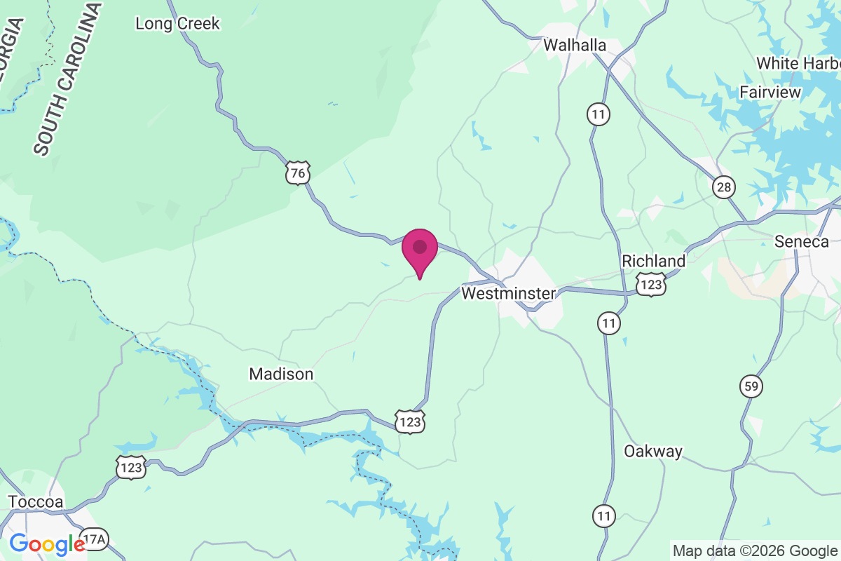 Chauga Heights map