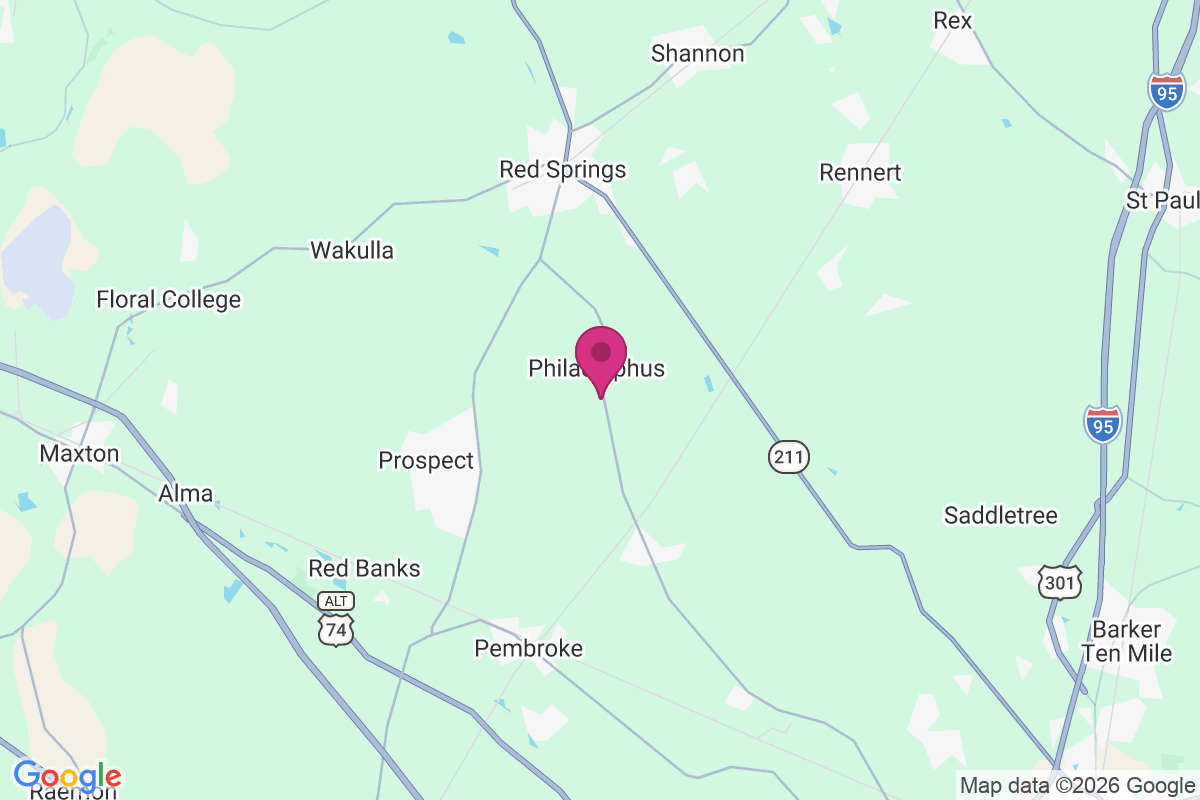 Philadelphus map
