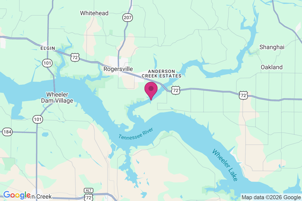 Poplar Springs Branch map