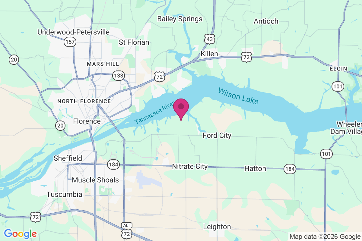 Wilson Lake Shores map