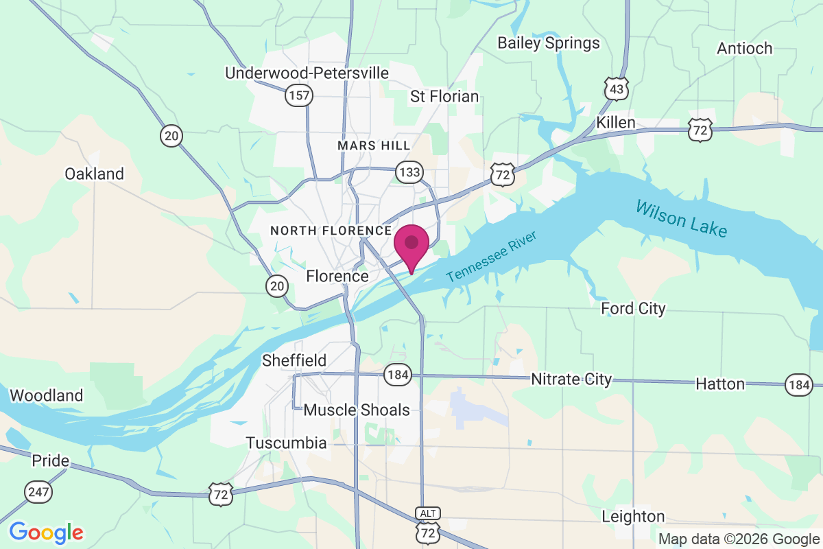 East Florence map