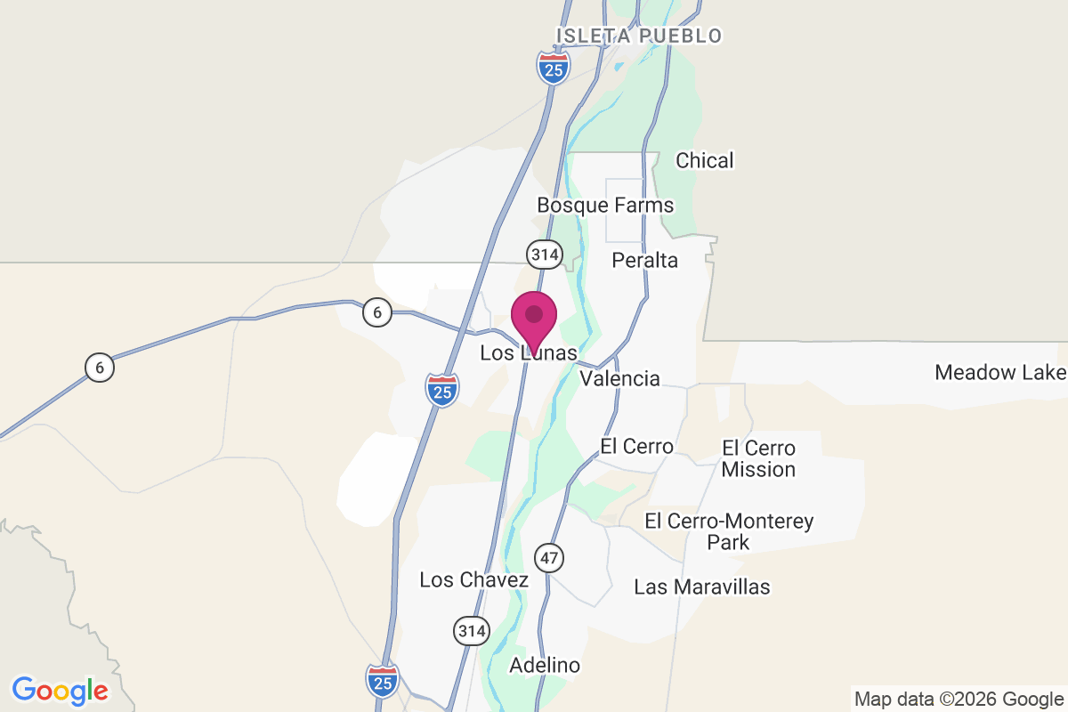 Los Lunas map