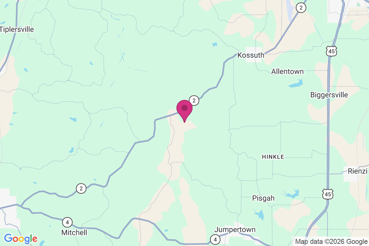 Ross Crossing map