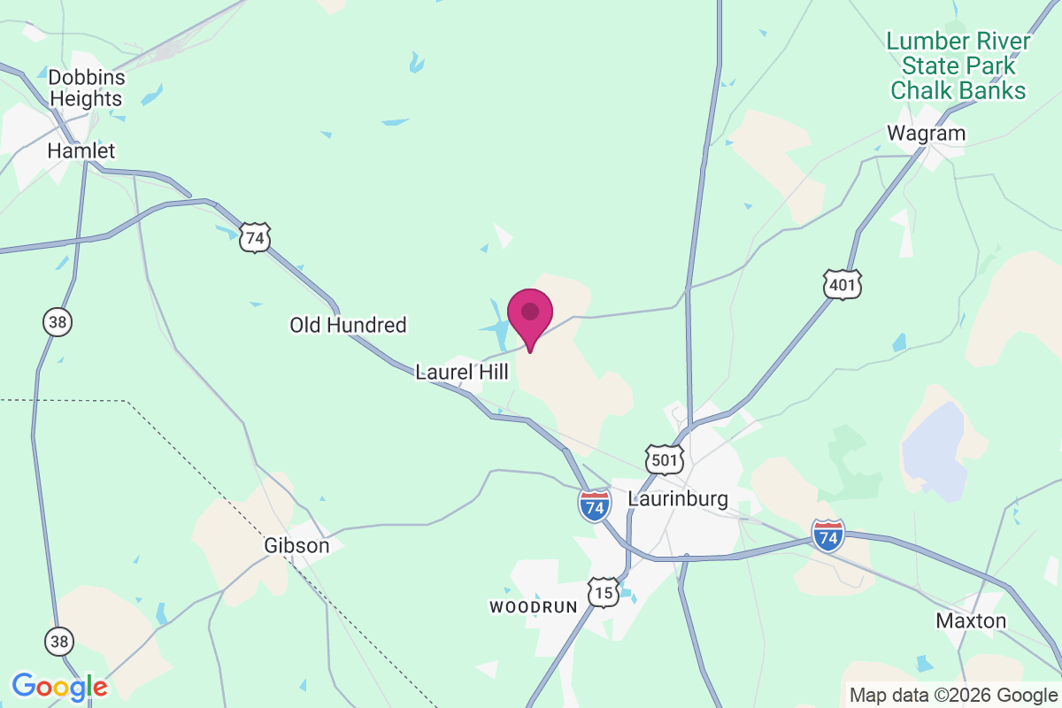 Richmond Mill map