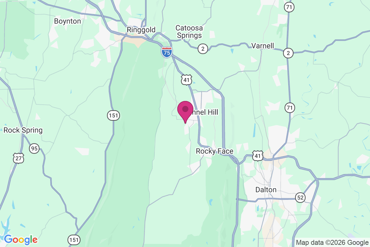 Callaway Mill map