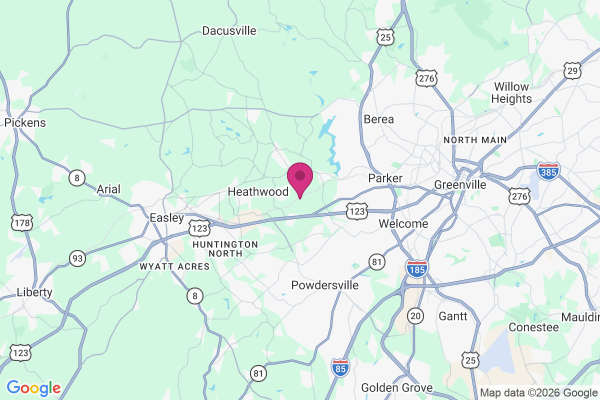Shoals Creek Subdivision map