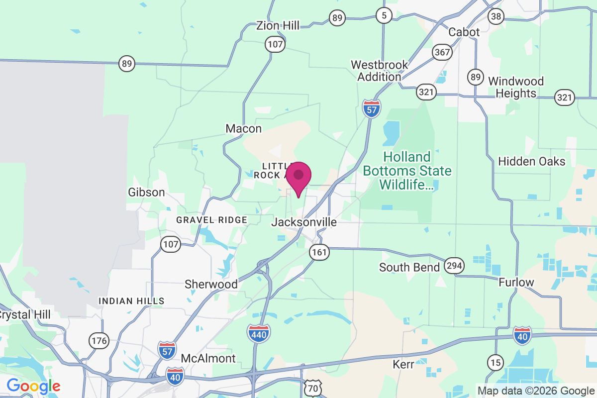 Jacksonville map