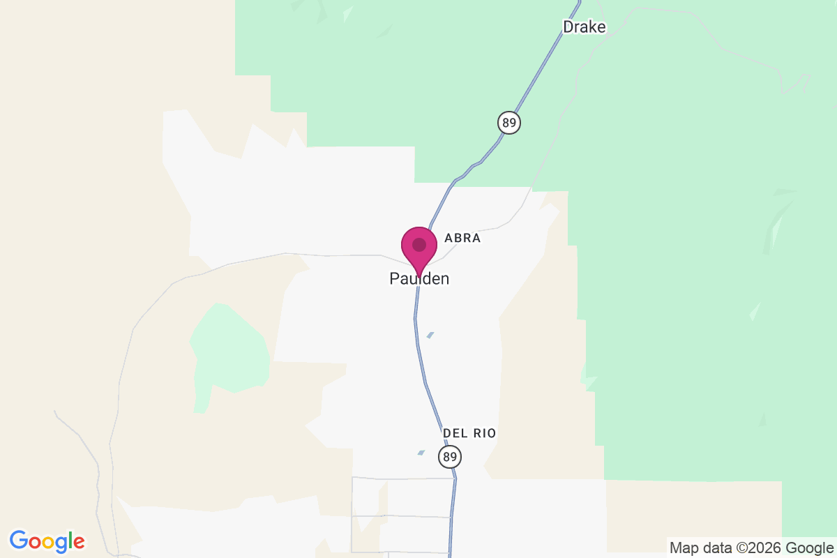 Paulden map