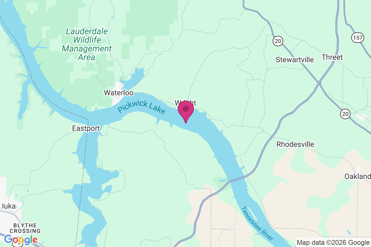 Wrights Landing map