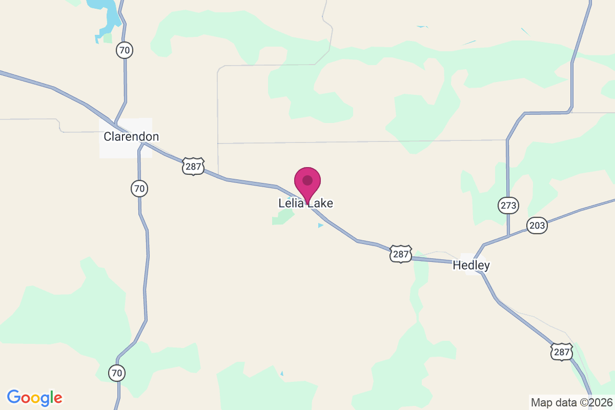 Lelia Lake map