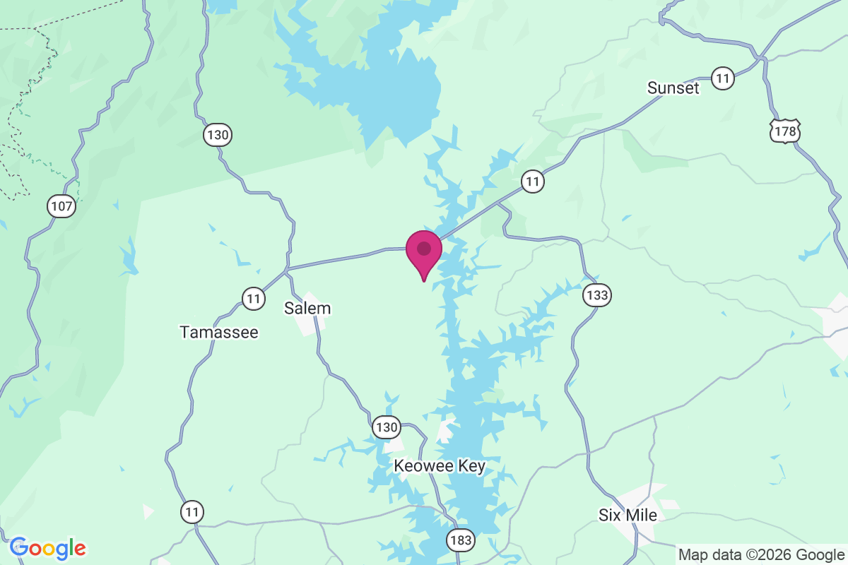 Fall Creek map
