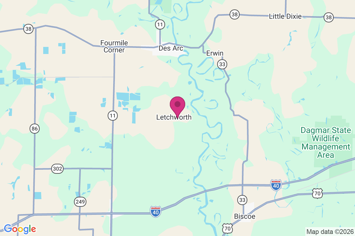 Letchworth map