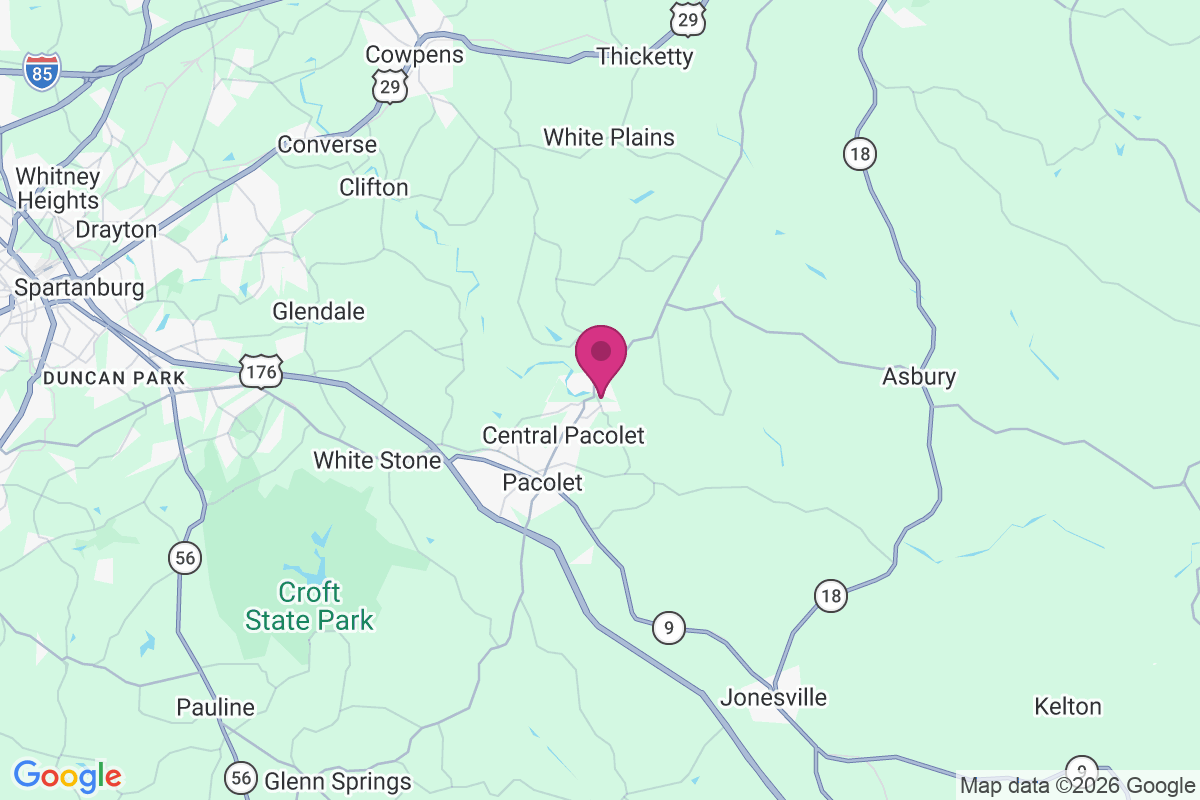 Pacolet Park map