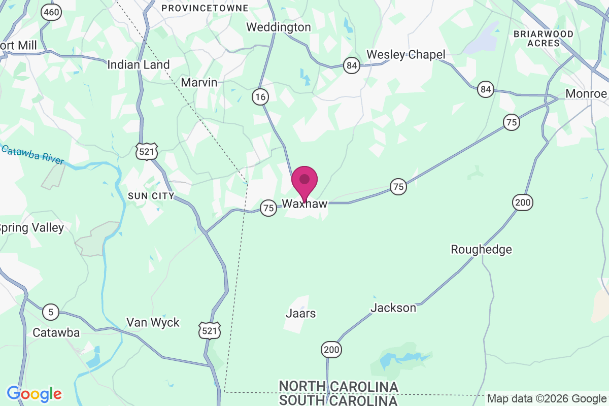 Waxhaw map