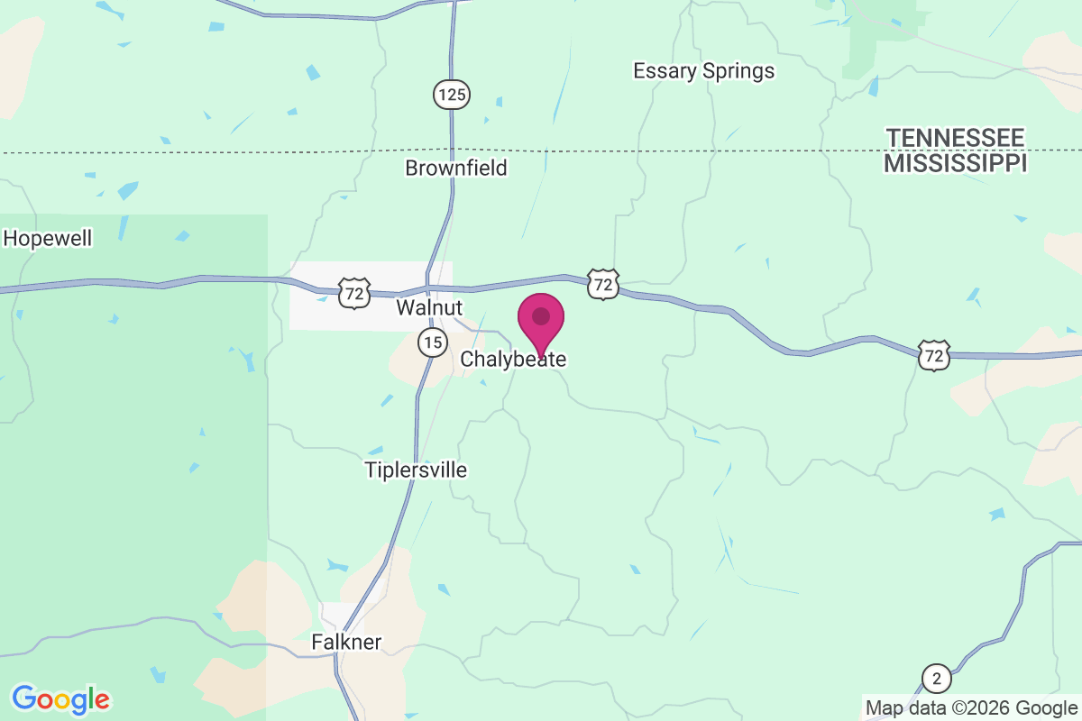 Chalybeate map