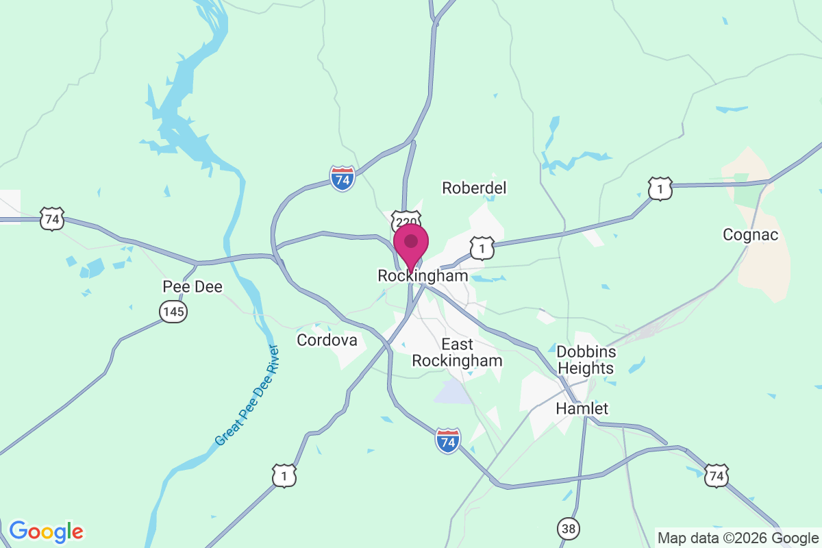 West Rockingham map