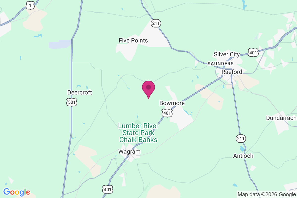 Gaineys Place map