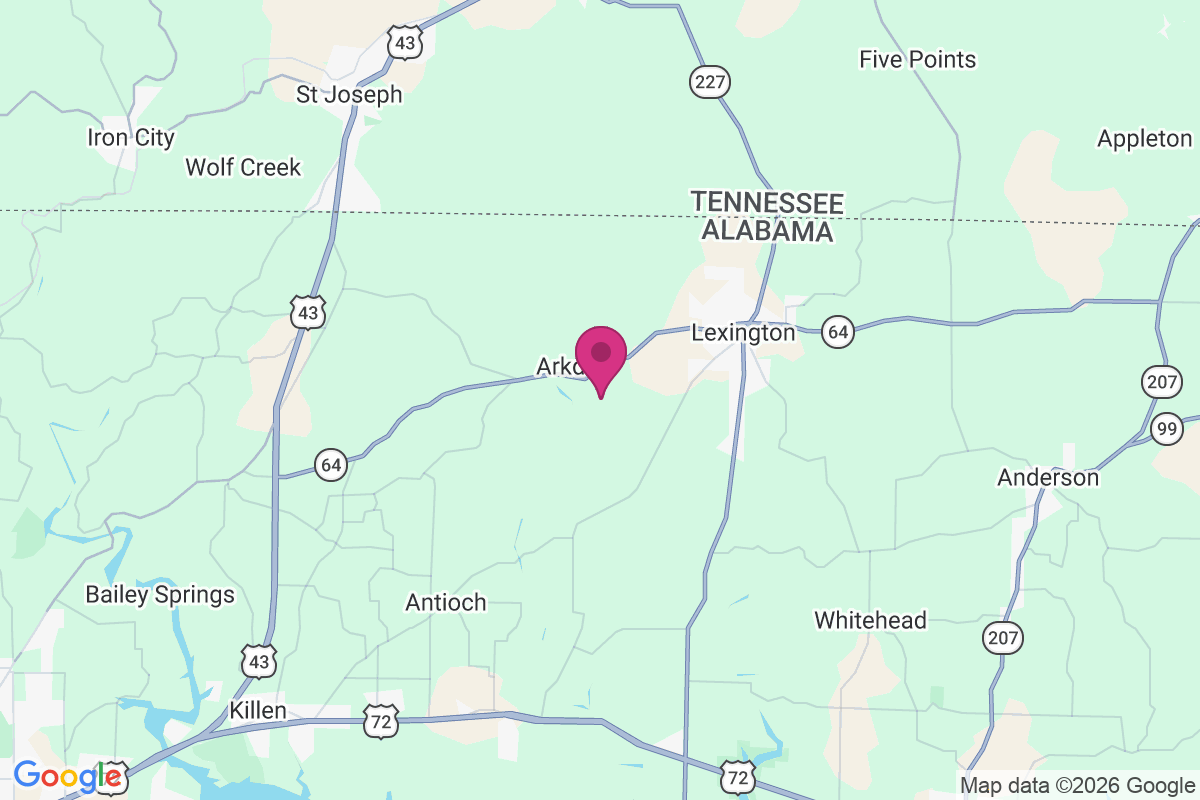 Arkdell map