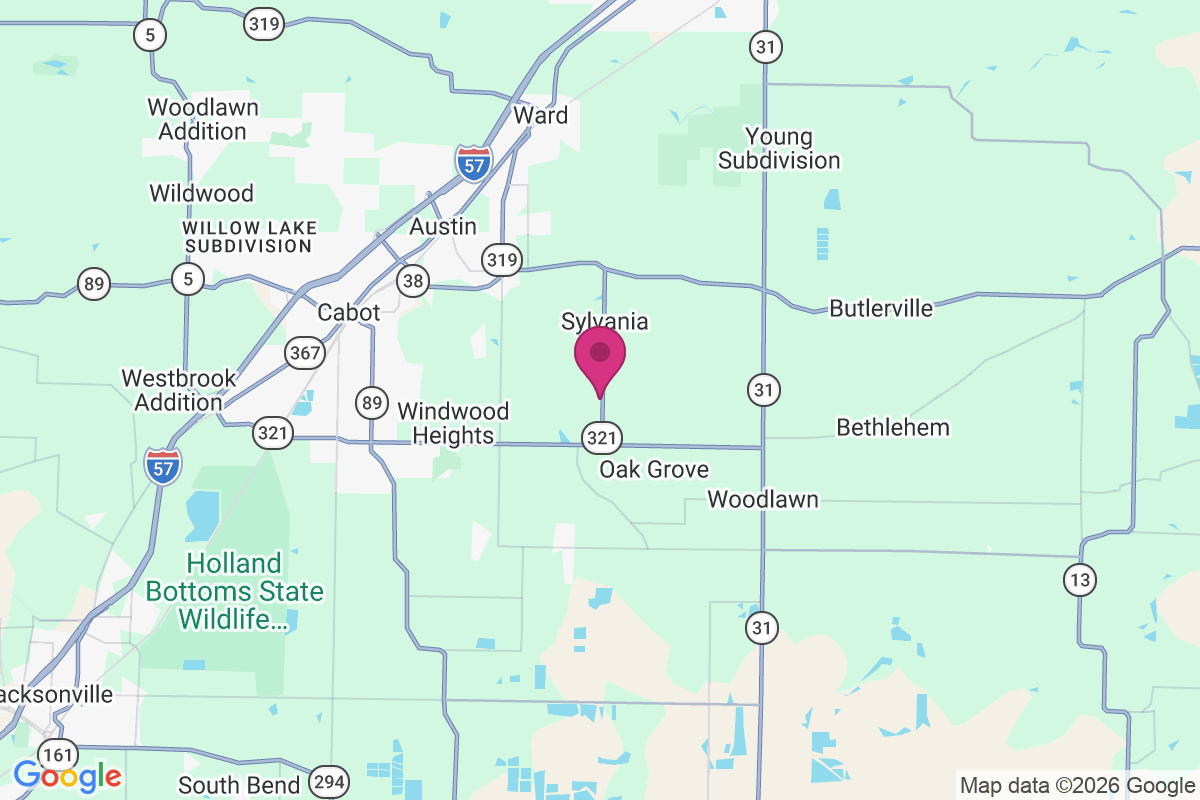 Whispering Pines Addition map
