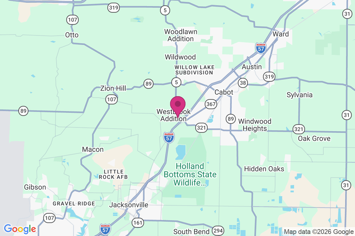 Westbrook Addition map