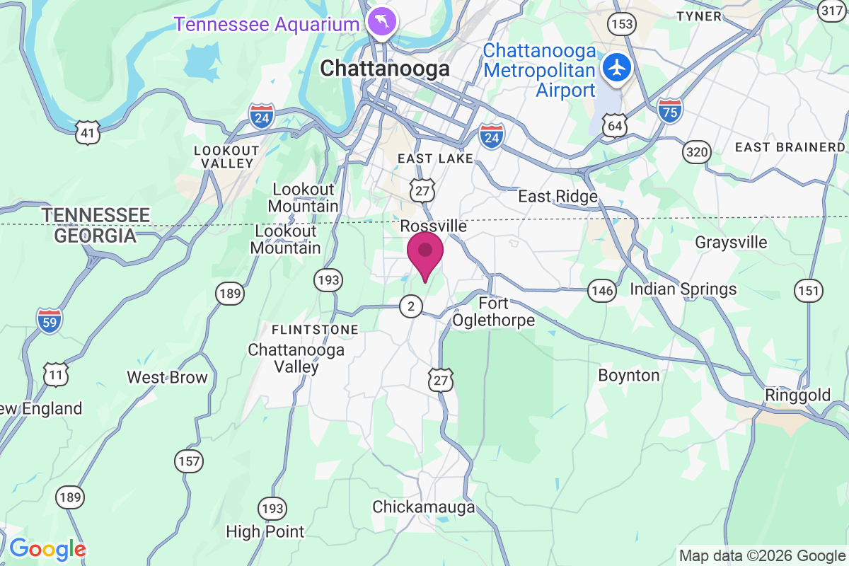 South Rossville map