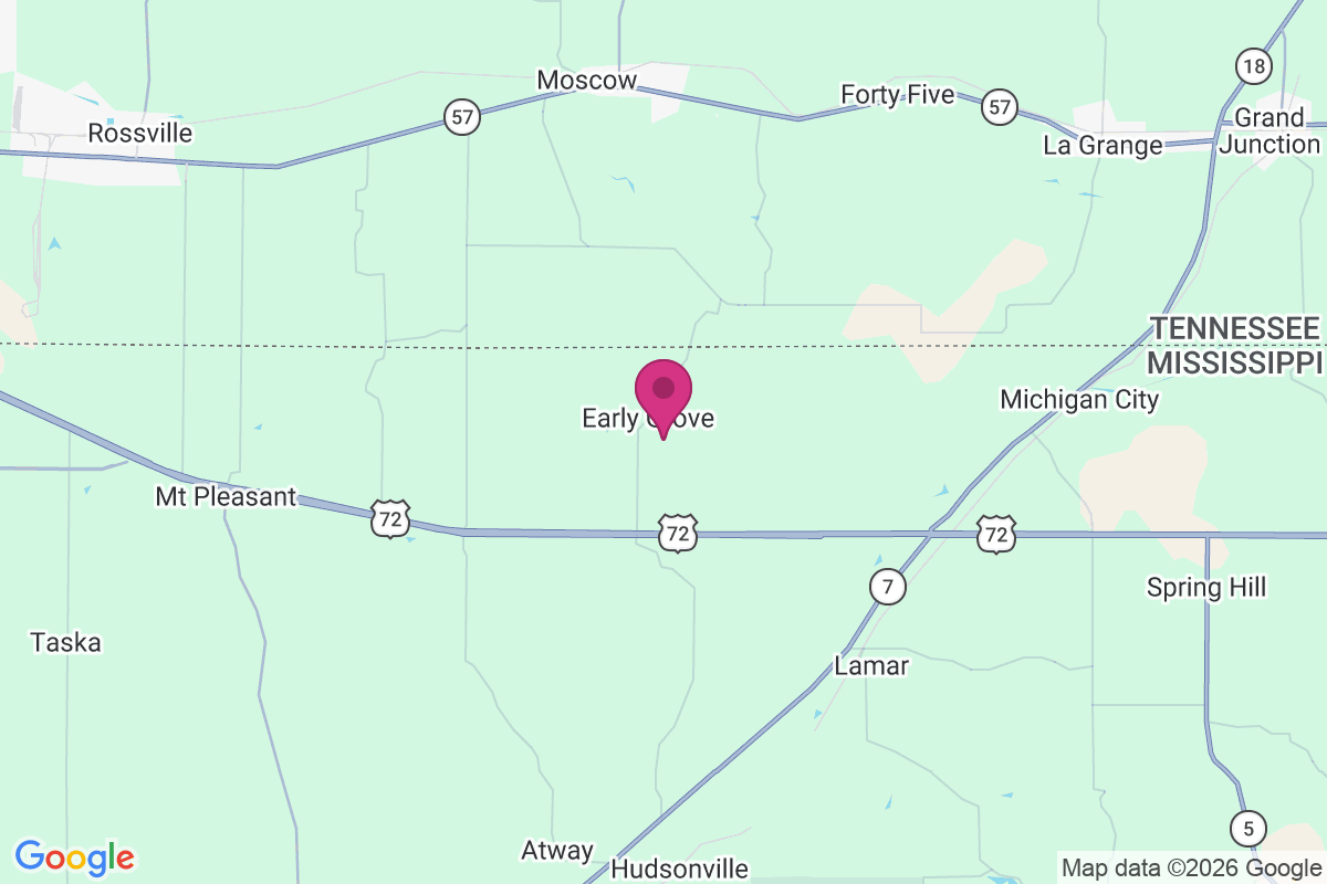 Early Grove map