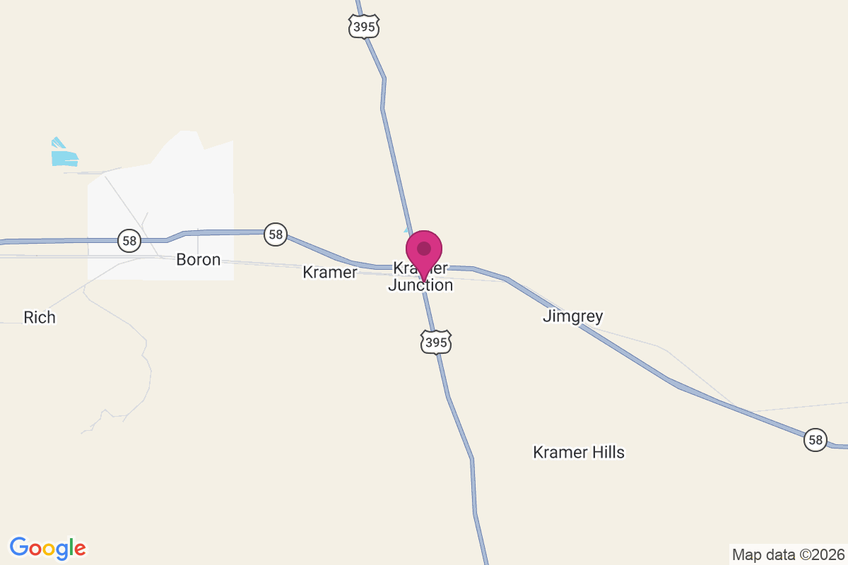 Kramer Junction map