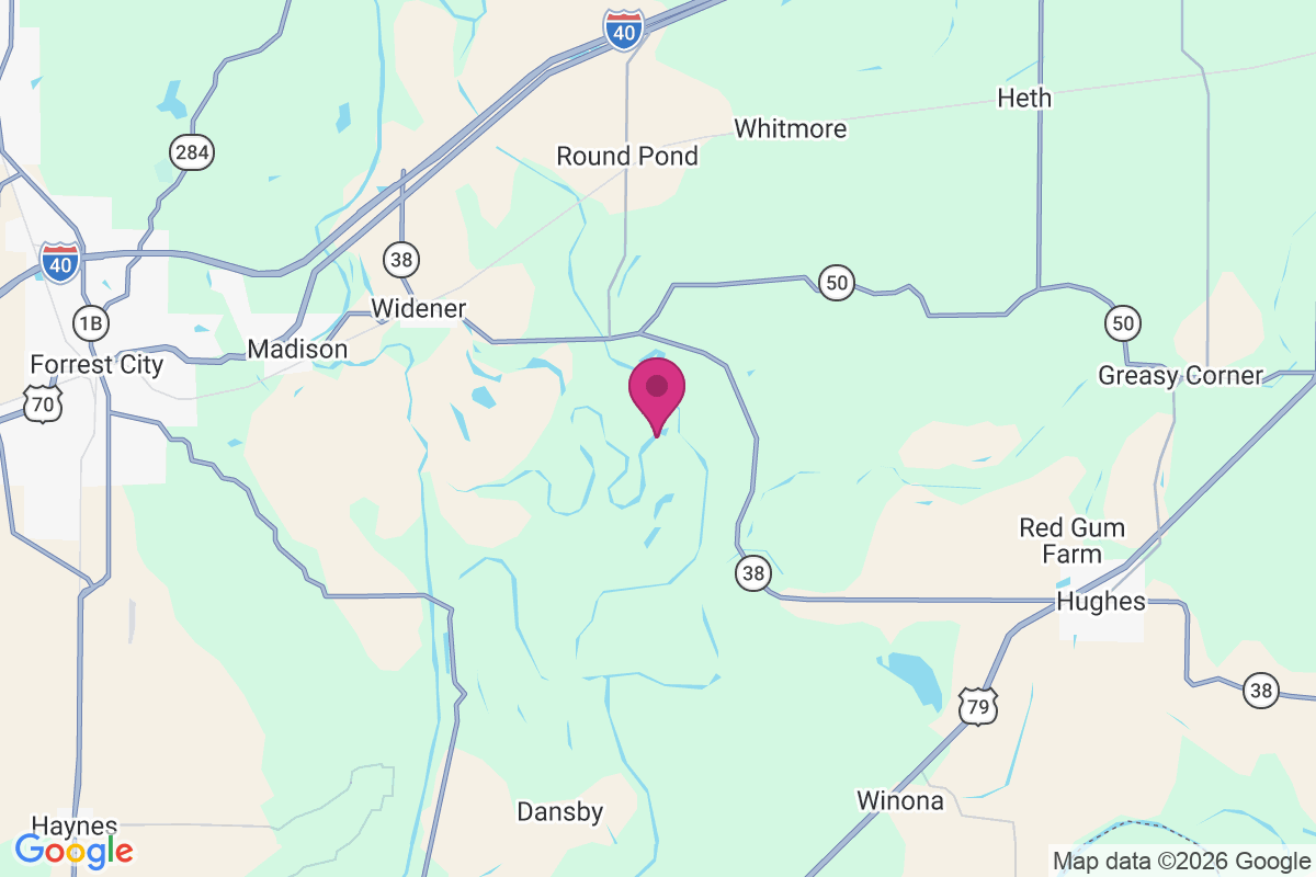 Burnt Cane Crossing map