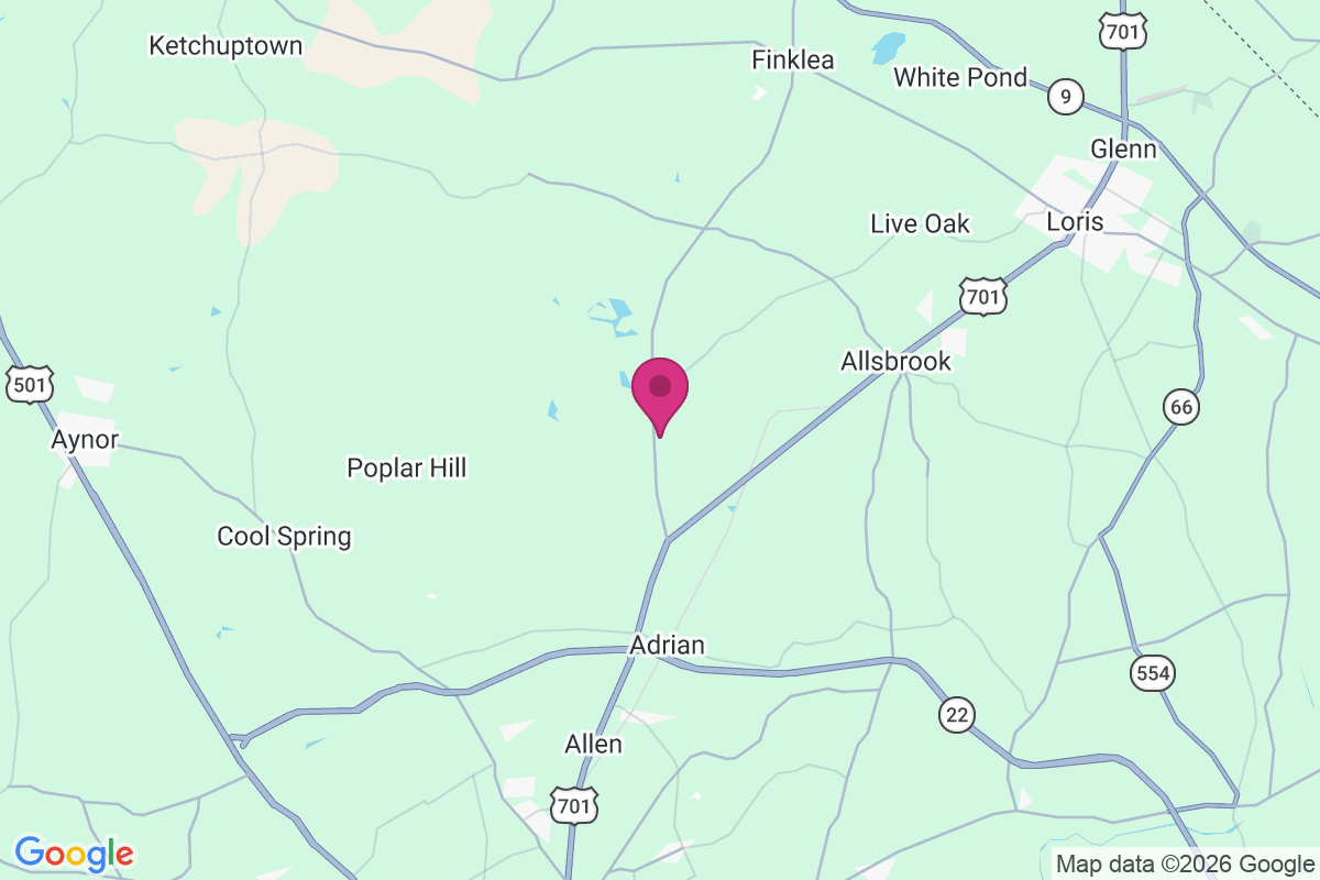 Bayboro map