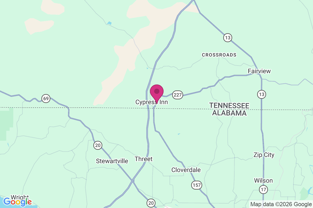 Cypress Inn map