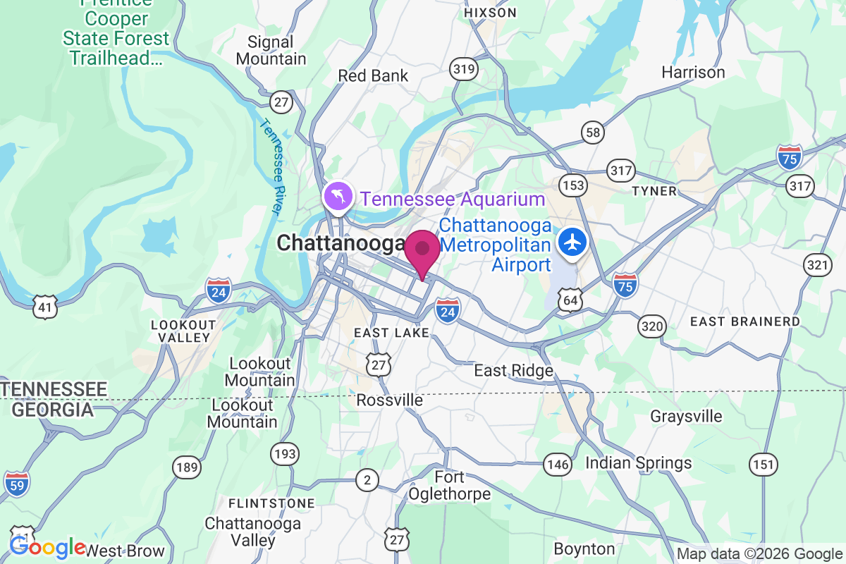 Orchard Knob map