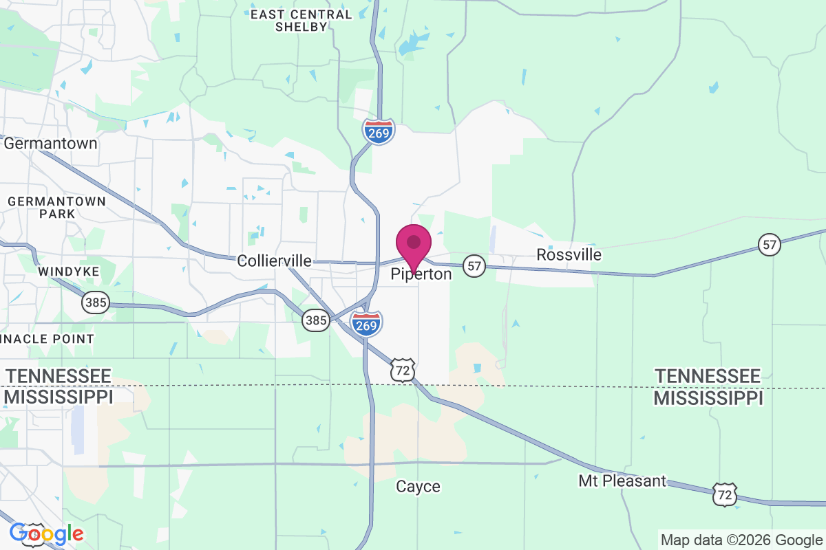 Piperton map