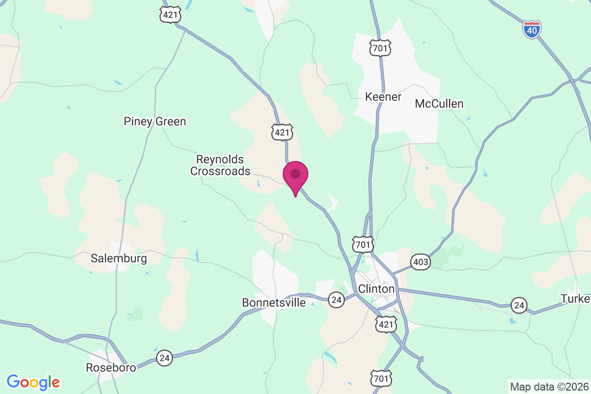 Kitty Fork map