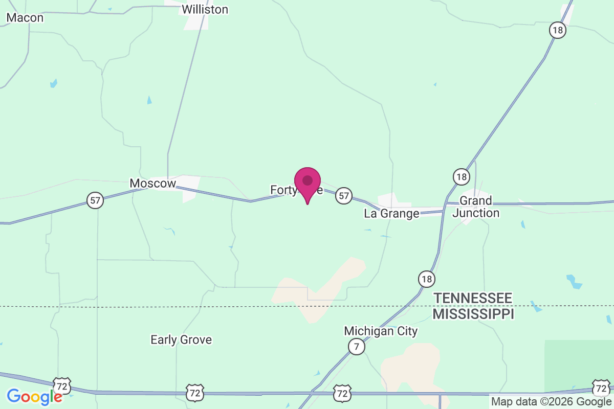 Forty Five map